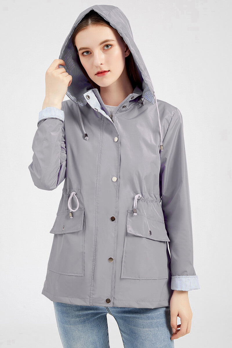 Oriana | Windbreaker with hood