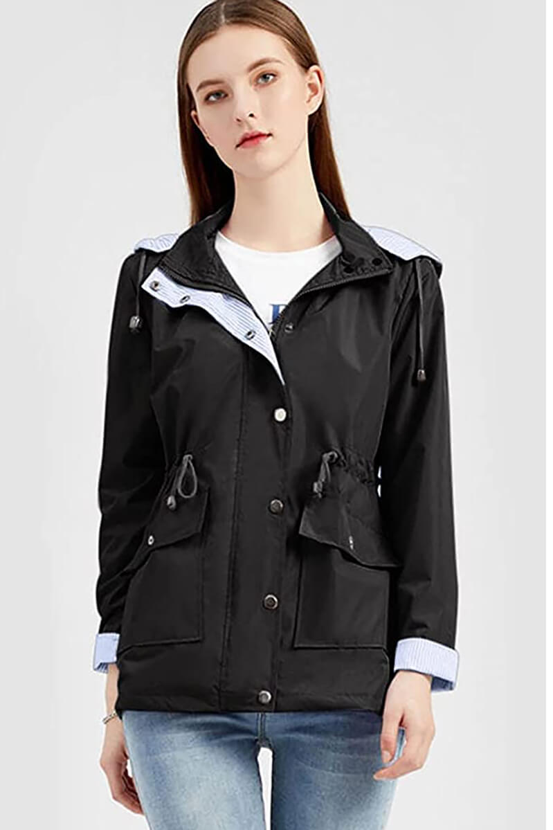 Oriana | Windbreaker with hood
