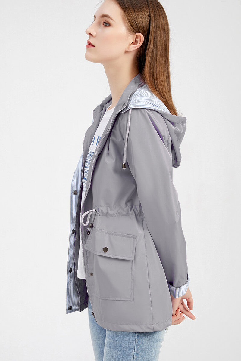 Oriana | Windbreaker with hood