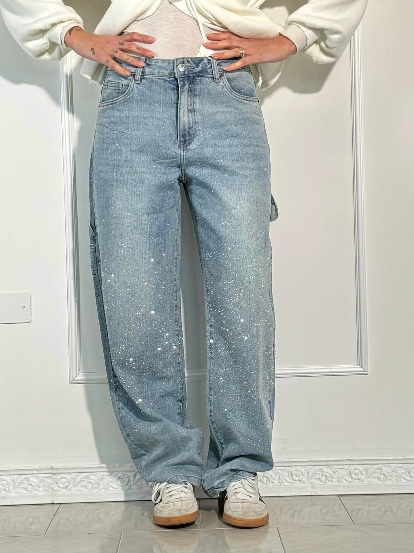 Vera® | Balloon Zimmermann Shine Denim Jeans