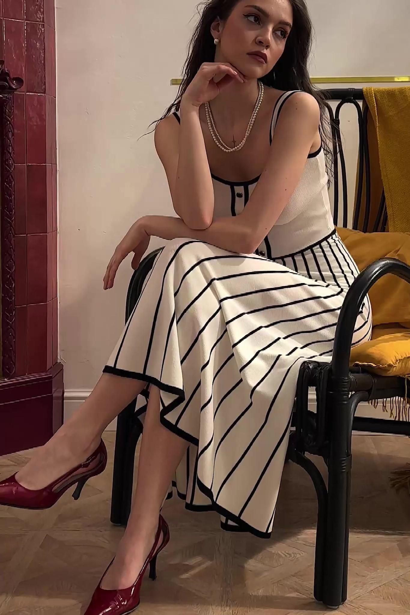 Frida® | When Knitting Midi Dress