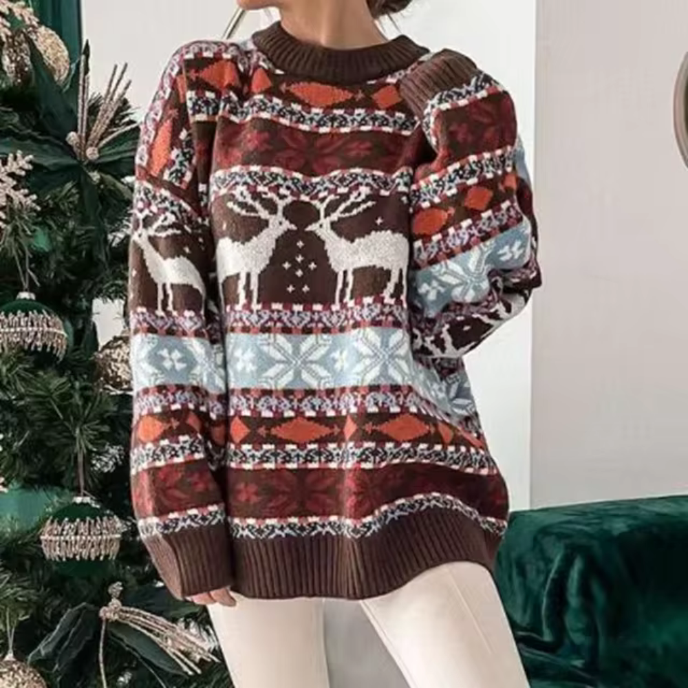 Chantal | Oversized Christmas sweater