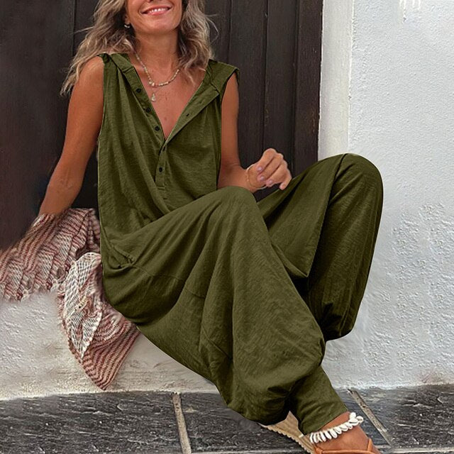 Mercedes® | women's sleeveless jumpsuit