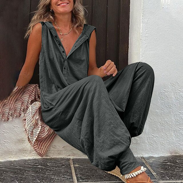 Monica® | women's sleeveless jumpsuit