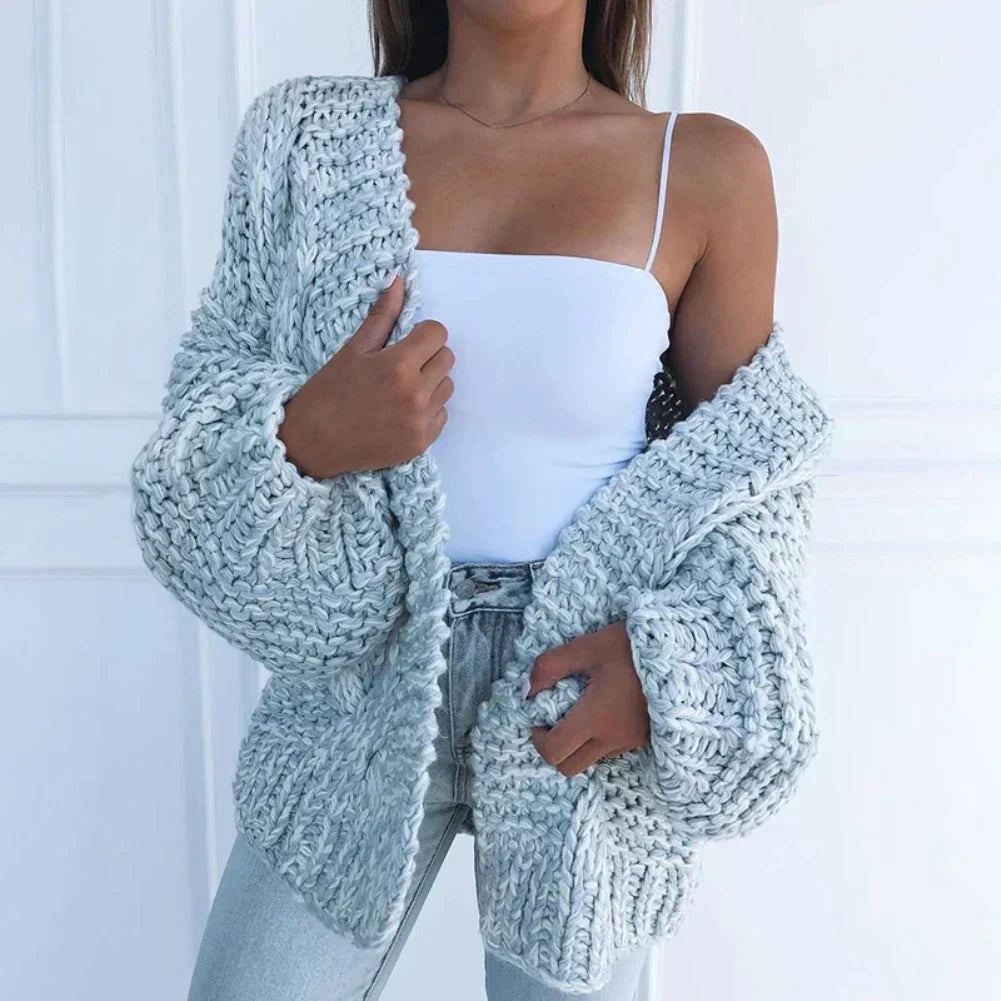 Dana® | Chunky knit jacket