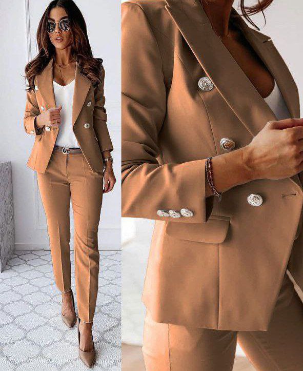 Rocio® | Stylish Business Set Blazer + Trousers