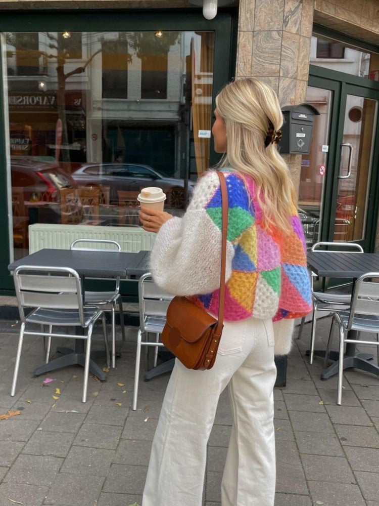 Anika | Colorful knitted sweater