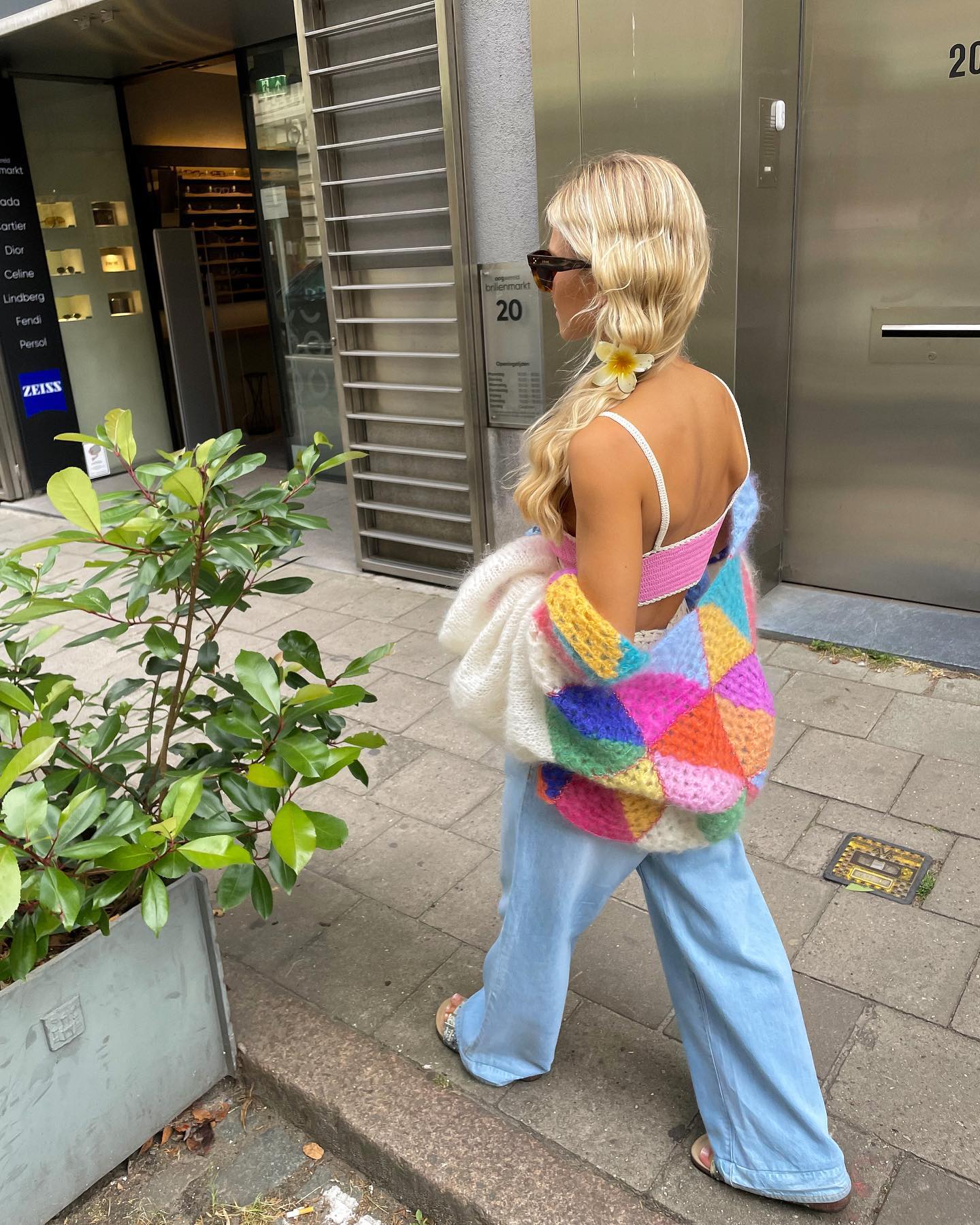Katherine | Colorful patchwork cardigan