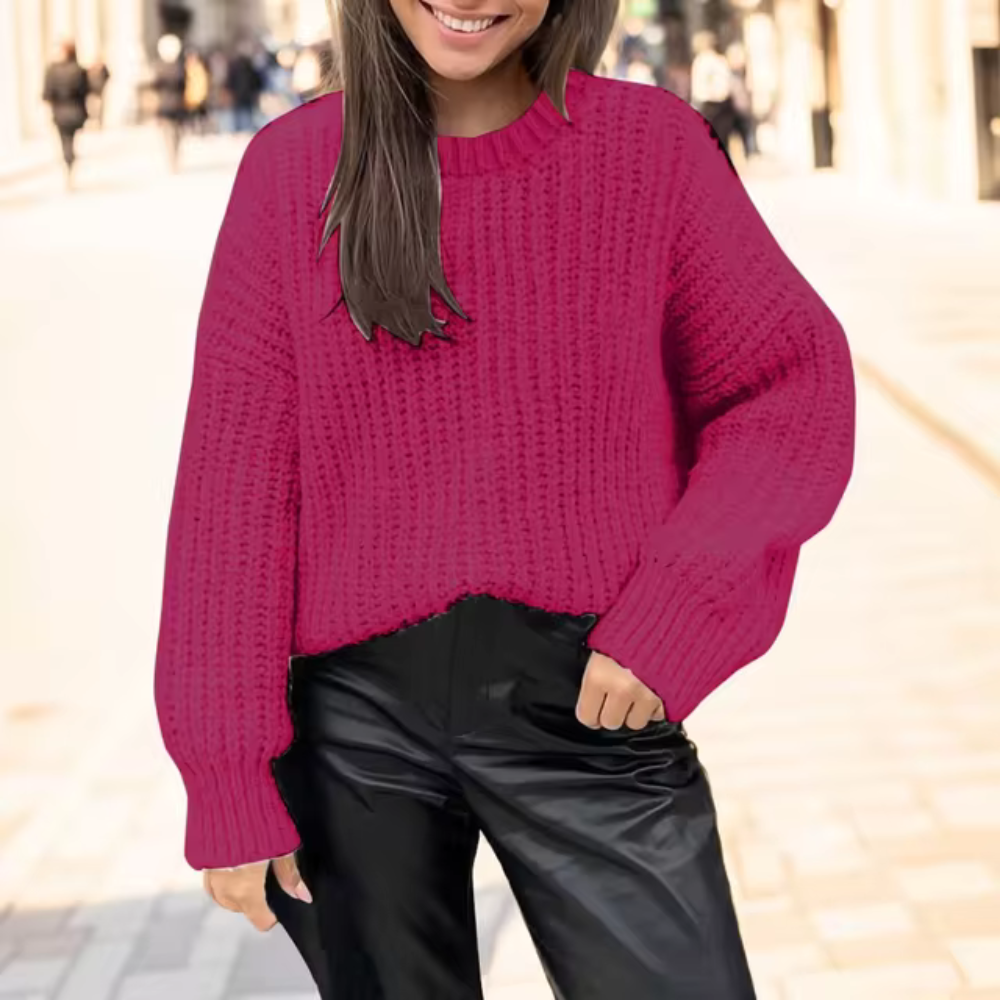 Vilma | Simple and stylish winter sweater