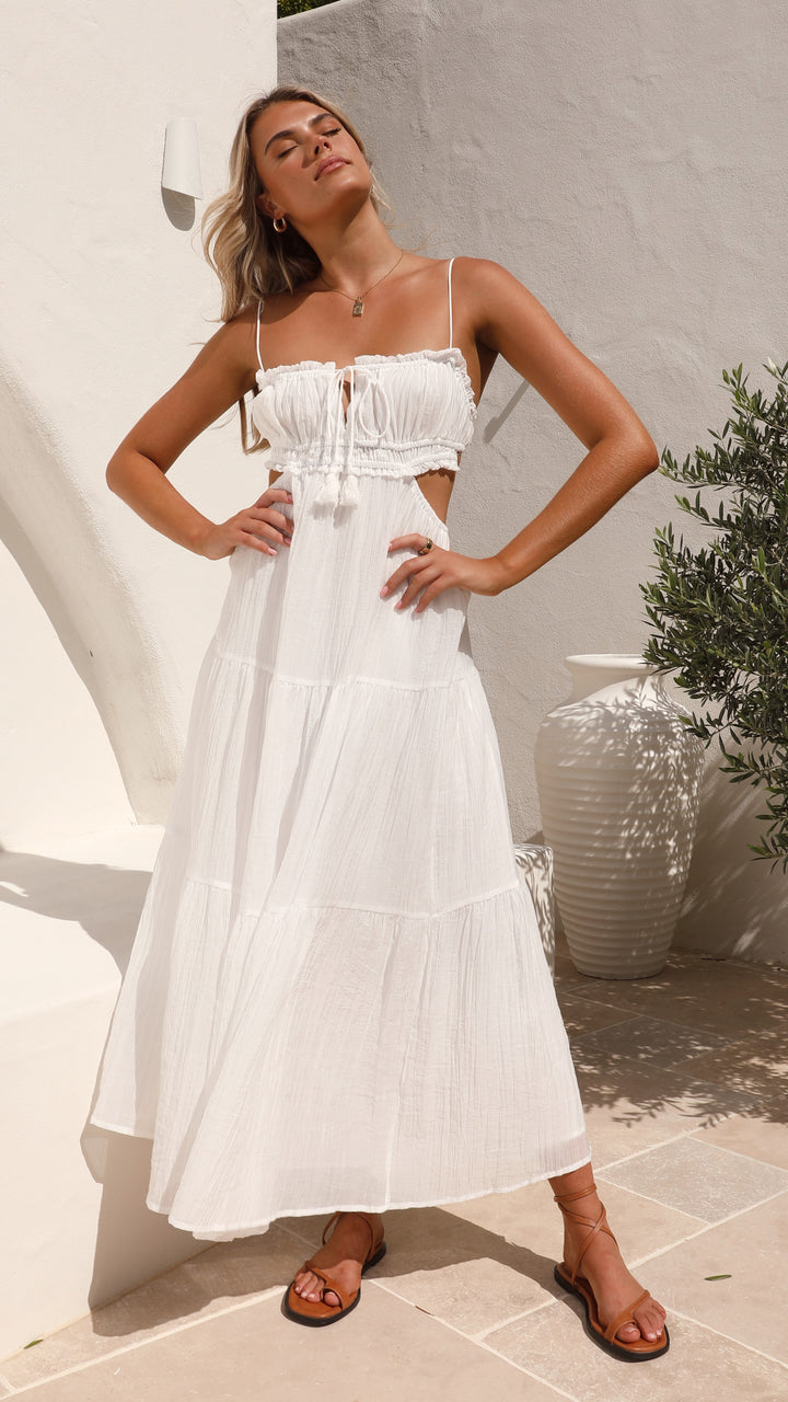 Viviana® | Elegant Midi Office Dress