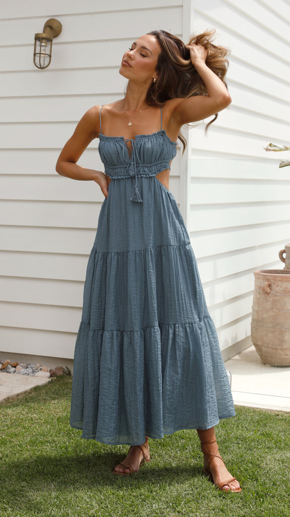Viviana® | Elegant Midi Office Dress