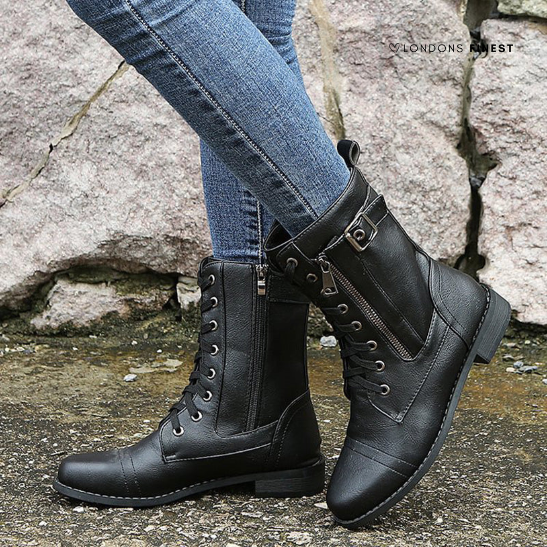 Rose | Women Orthopedic Lace-Up Winter Boots