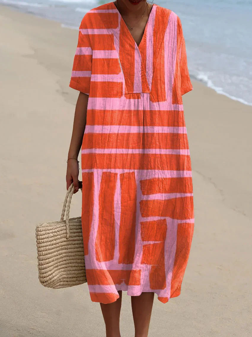 Violeta® | Casual women's cotton dress