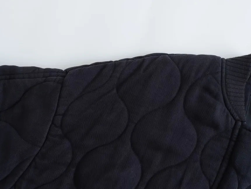 Brenda | Cotton jacket with a crew neck