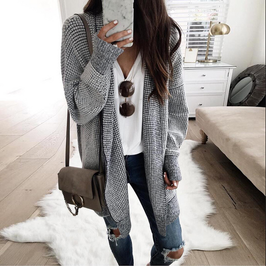 Daniela | Women's fashion plaid jacket