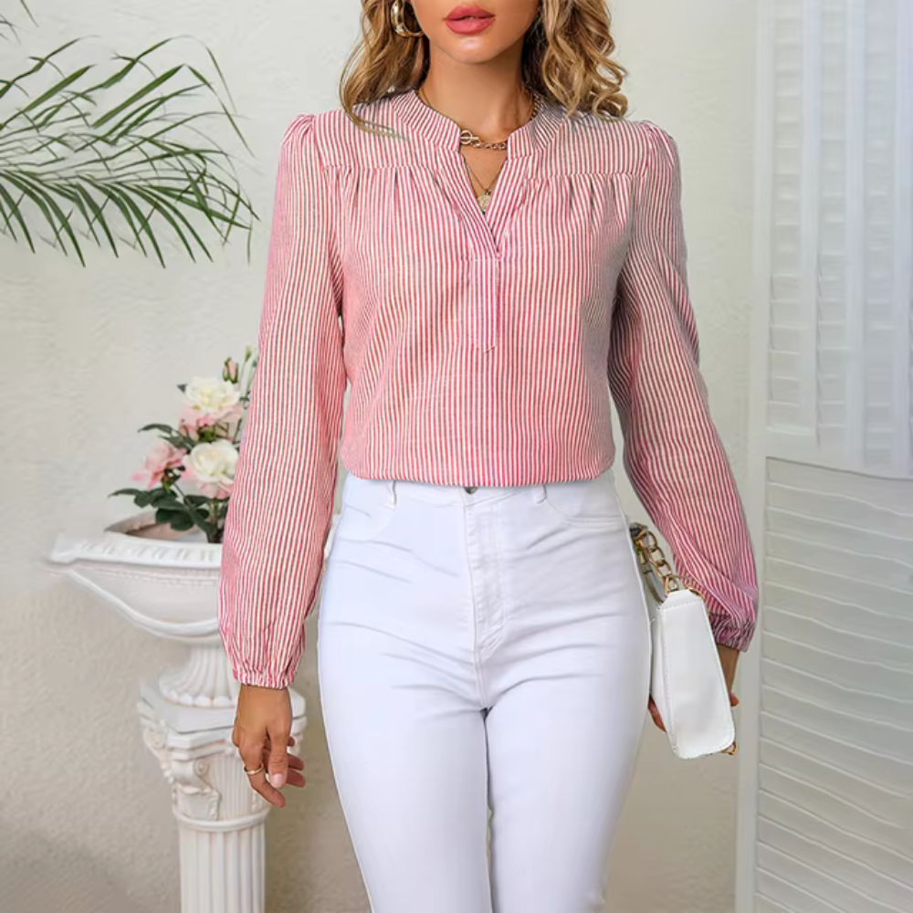 Thea | Summery striped shirt