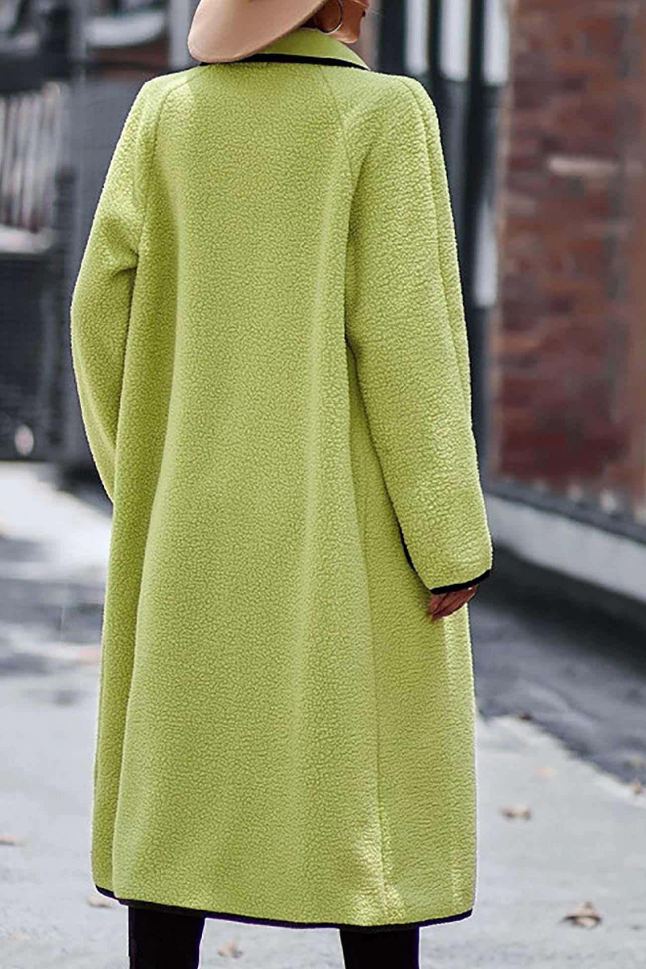 Annelie | Plush cardigan with lapel pockets