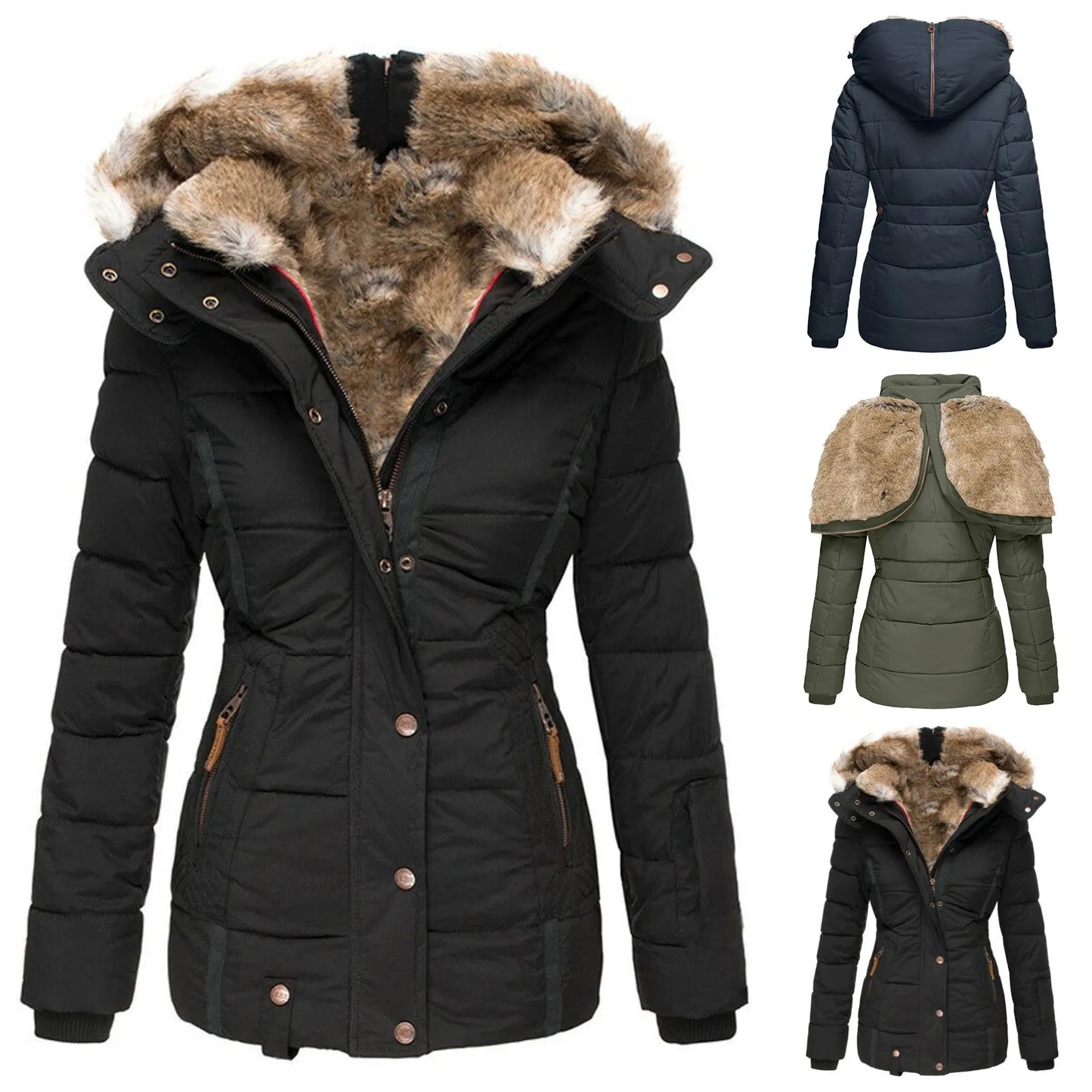 Zaida| Modern and comfortable winter jacket