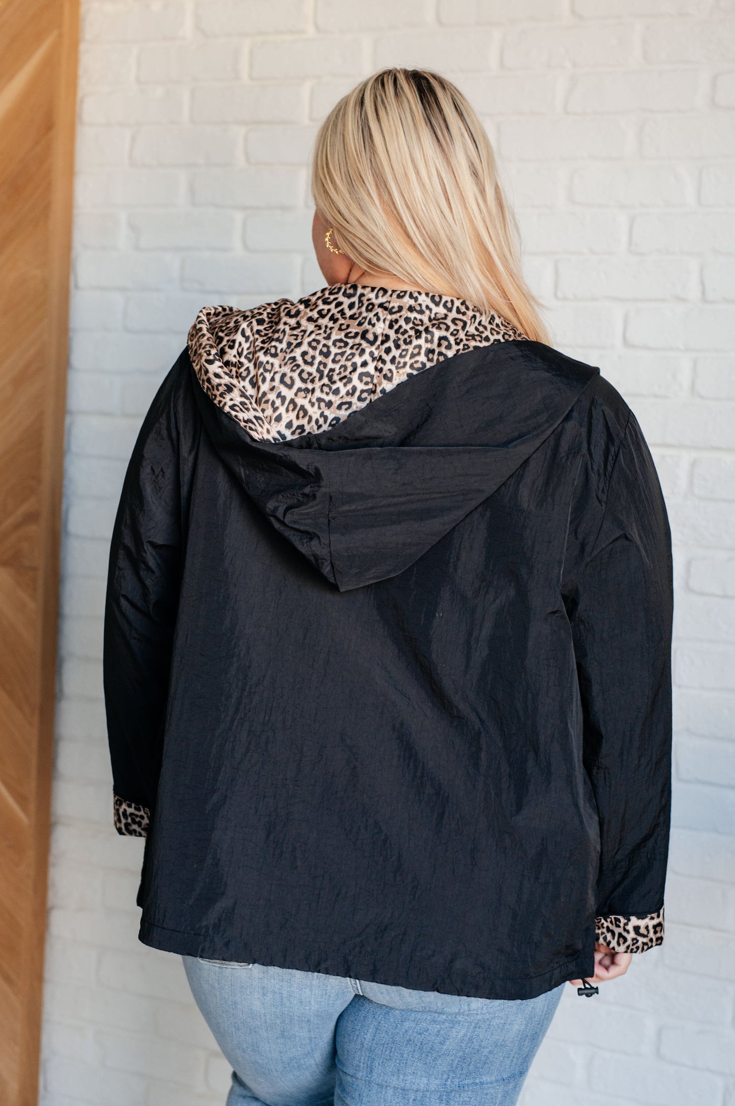 Marlene | Let's Get Wild hooded windbreaker