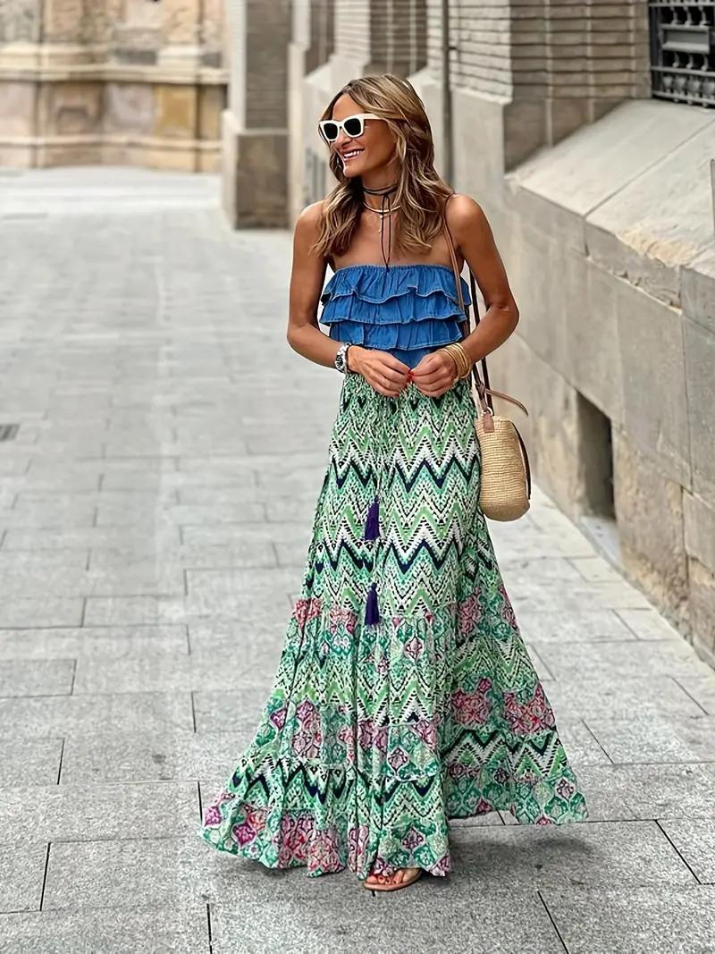 Olivia® | Women's maxi skirt