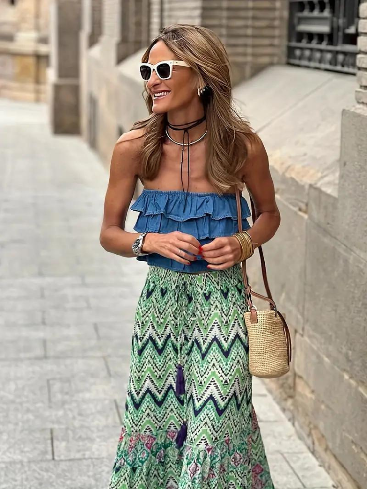 Olivia® | Women's maxi skirt
