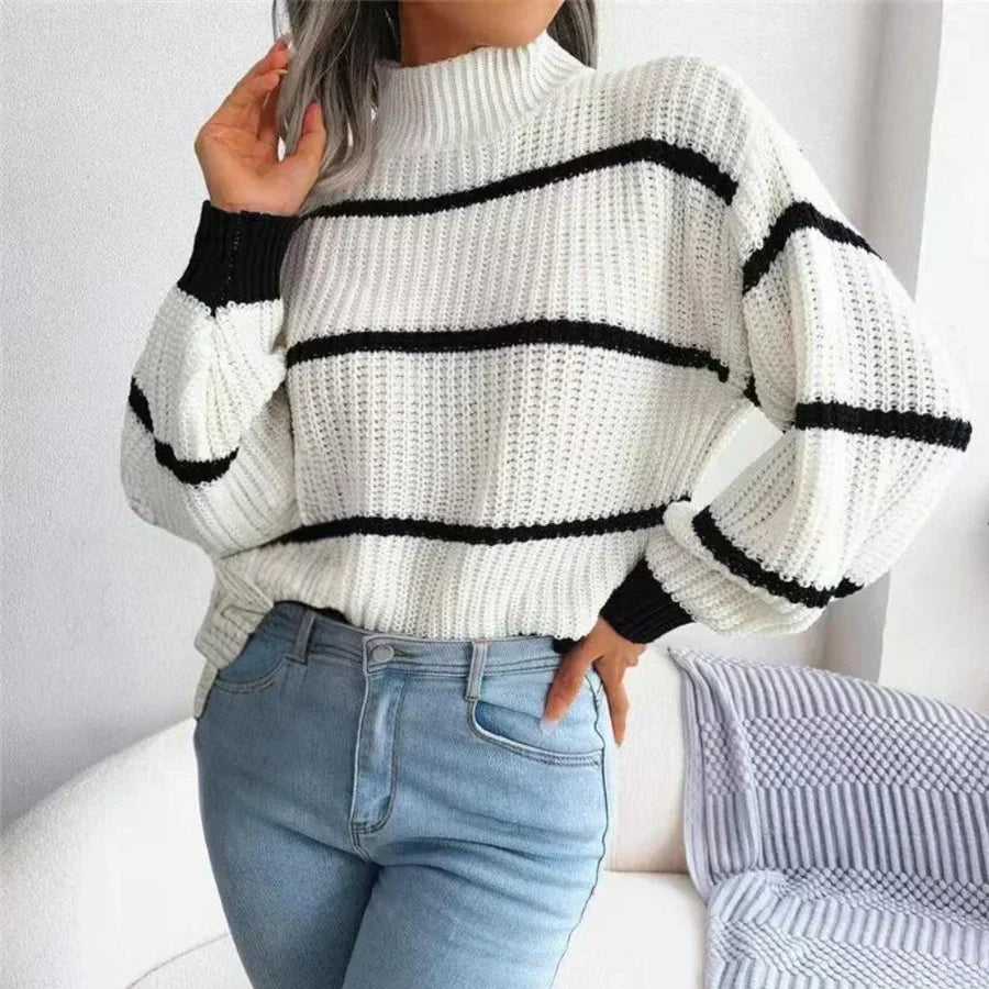Jenni® | Pull comfortable in cotton for women, with an elegant cut