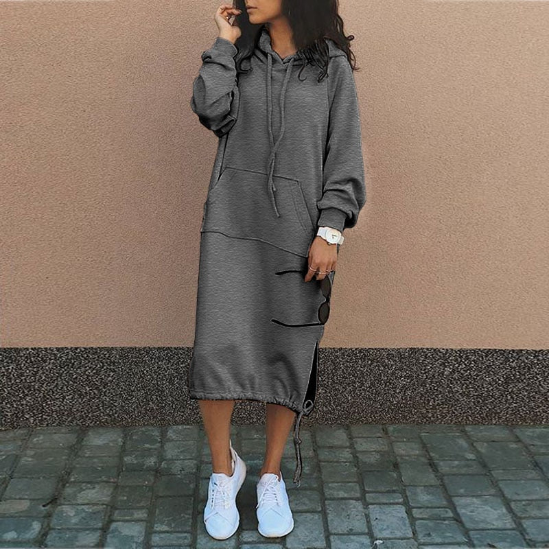Emmy | Fashionable dress with hood