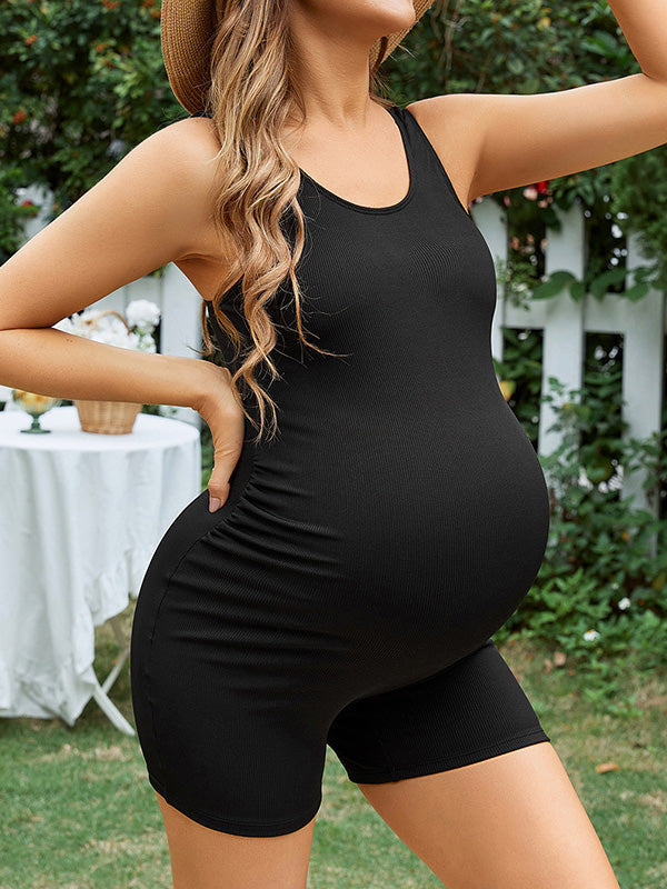 Klara® | Maternity Jumpsuit, Siamese Bathing Clothing, Leisure, Holiday, Beach, Backless, Bodycon, Maternity Jumpsuit