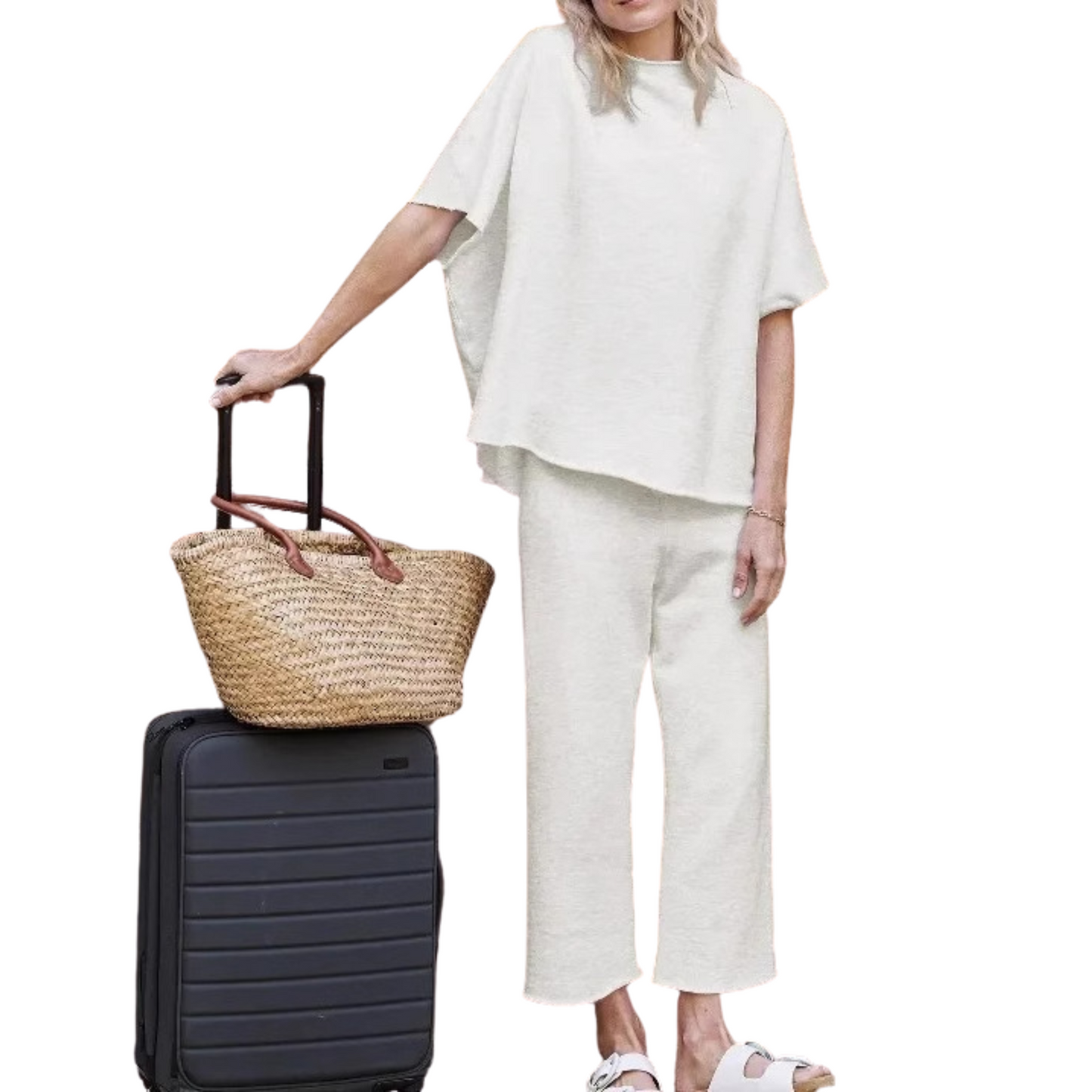 Paola® | Cozy women's loungewear set with batwing sleeves