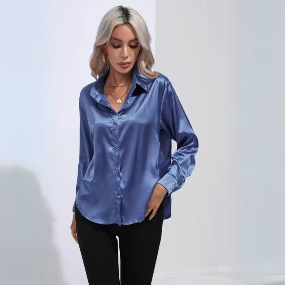 Margot | Elegant office long sleeve shirt