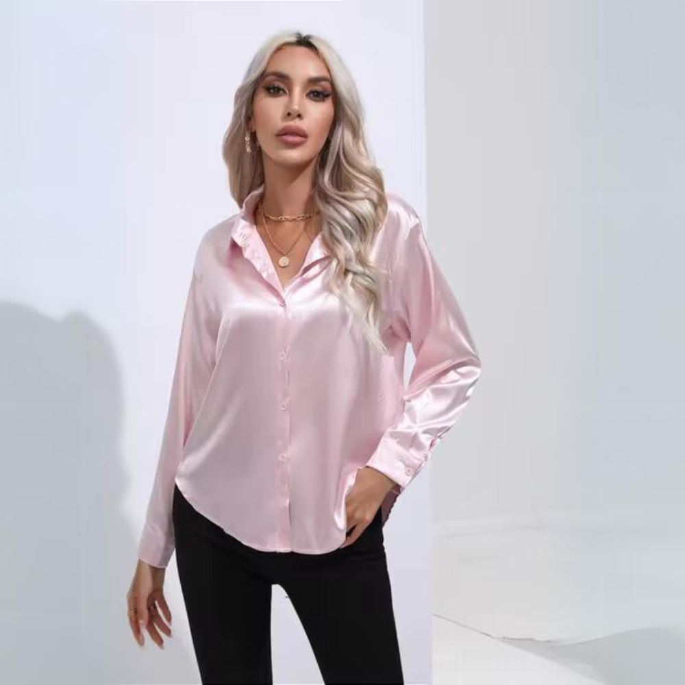 Margot | Elegant office long sleeve shirt