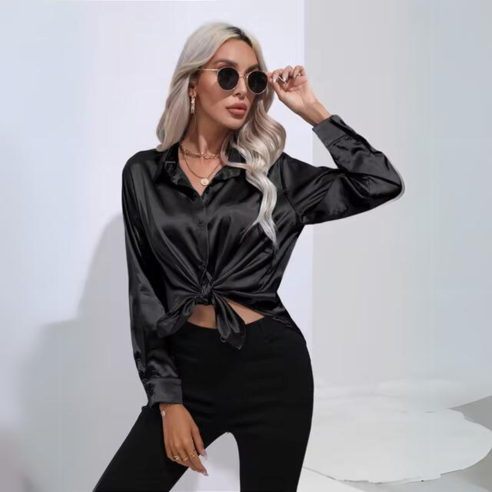 Margot | Elegant office long sleeve shirt