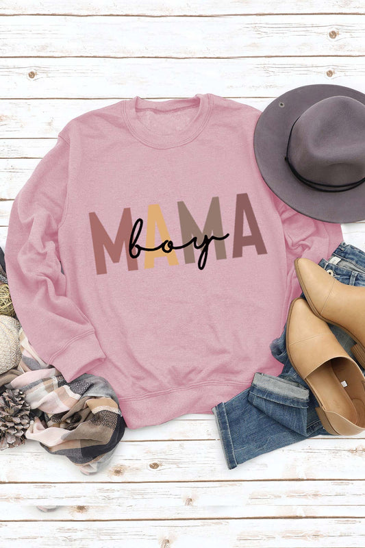 Carla | Sweatshirt with “Mama” print for boys