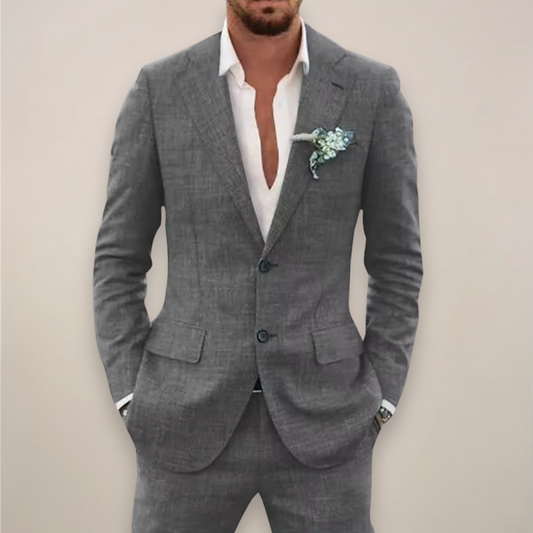 Eric | Men’s Two Piece Single Breasted Suit Set