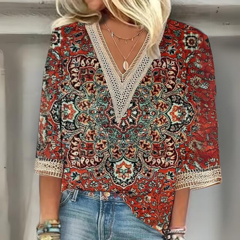 Lina | Elegant oversized blouse