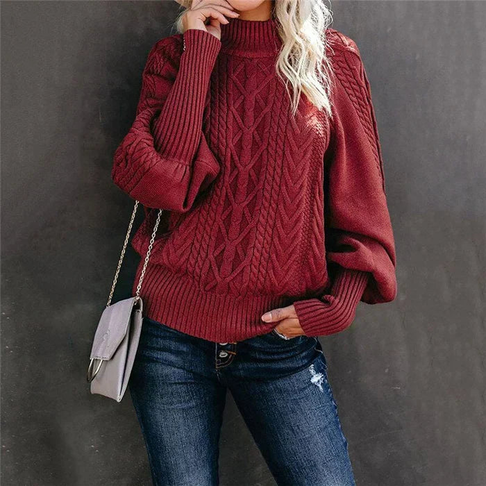 Cristina | comfortable and stylish knitted women's sweater