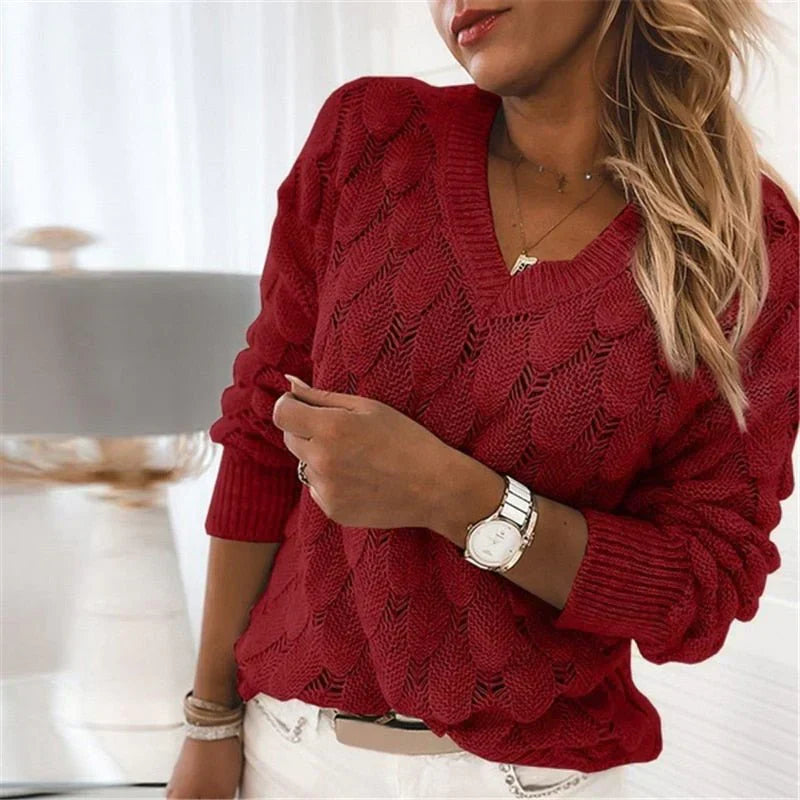 Edith | elegant autumn sweater for women