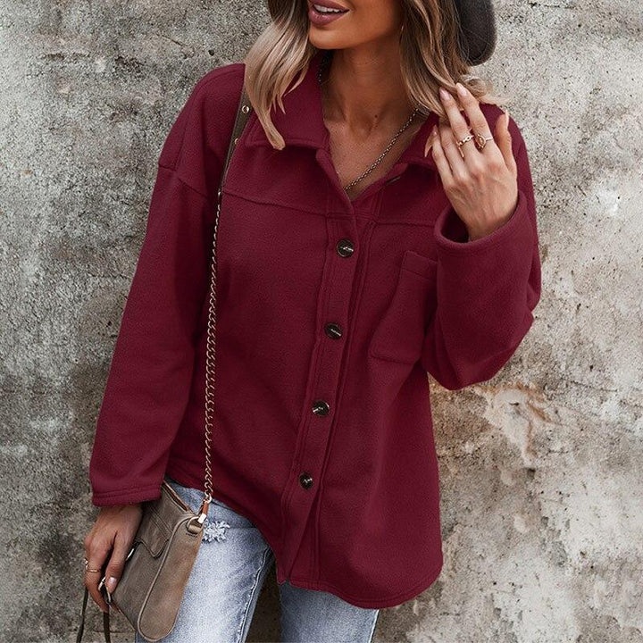 Florencia® | Elegant oversized fleece jacket for women