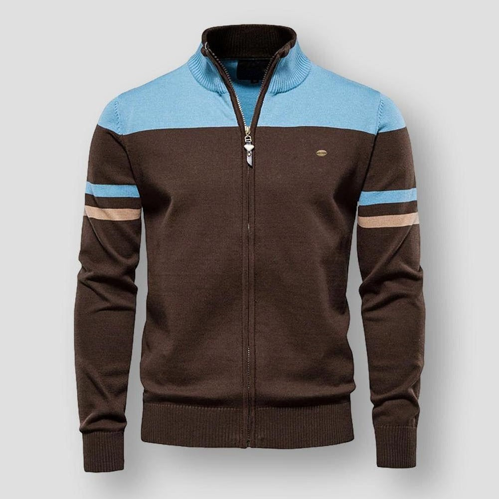 Irving | Men's Zip-Up Color Block Jacket