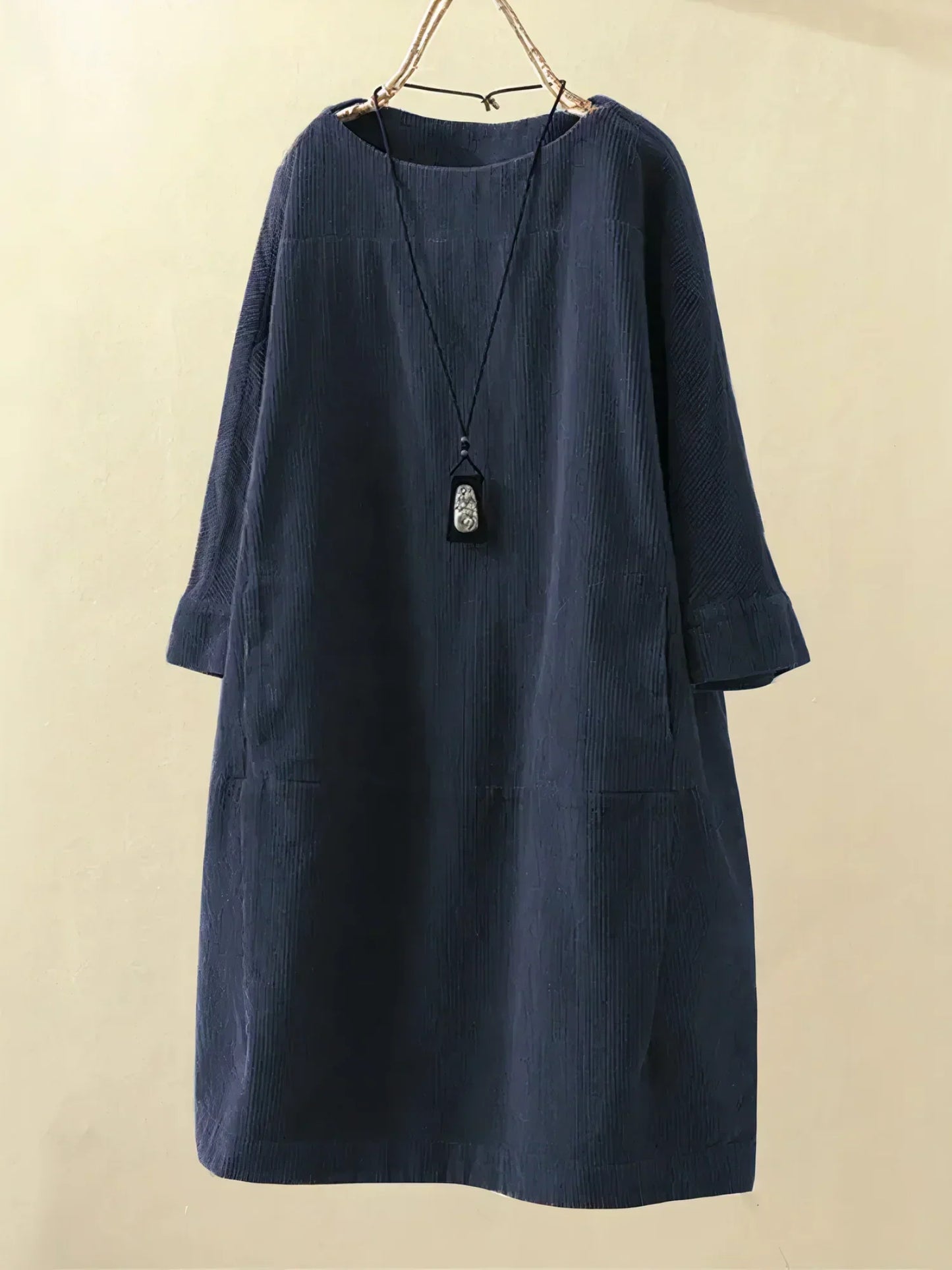 Fernanda® | A-Line Corduroy Dress