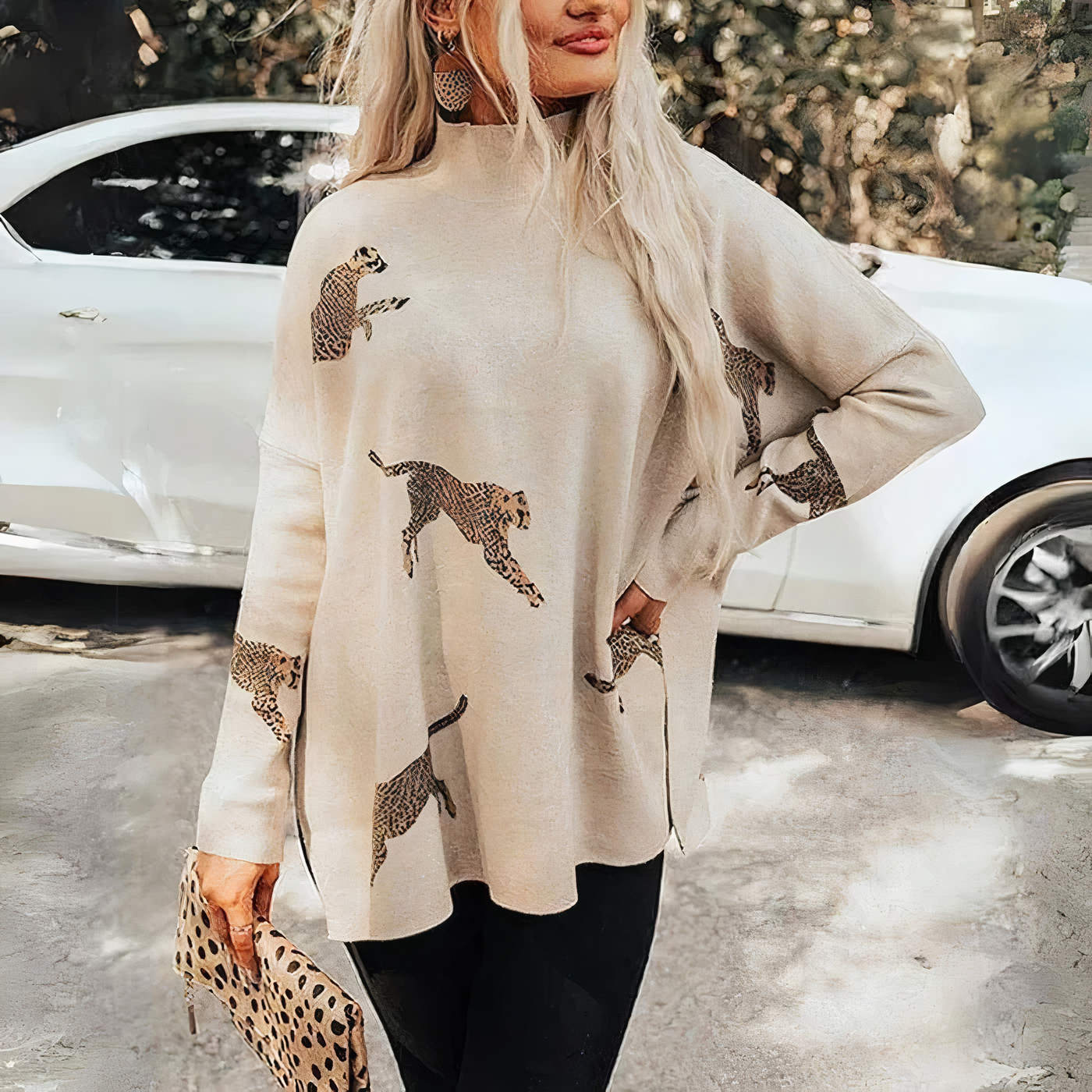 Fernanda® | Leopard print sweater