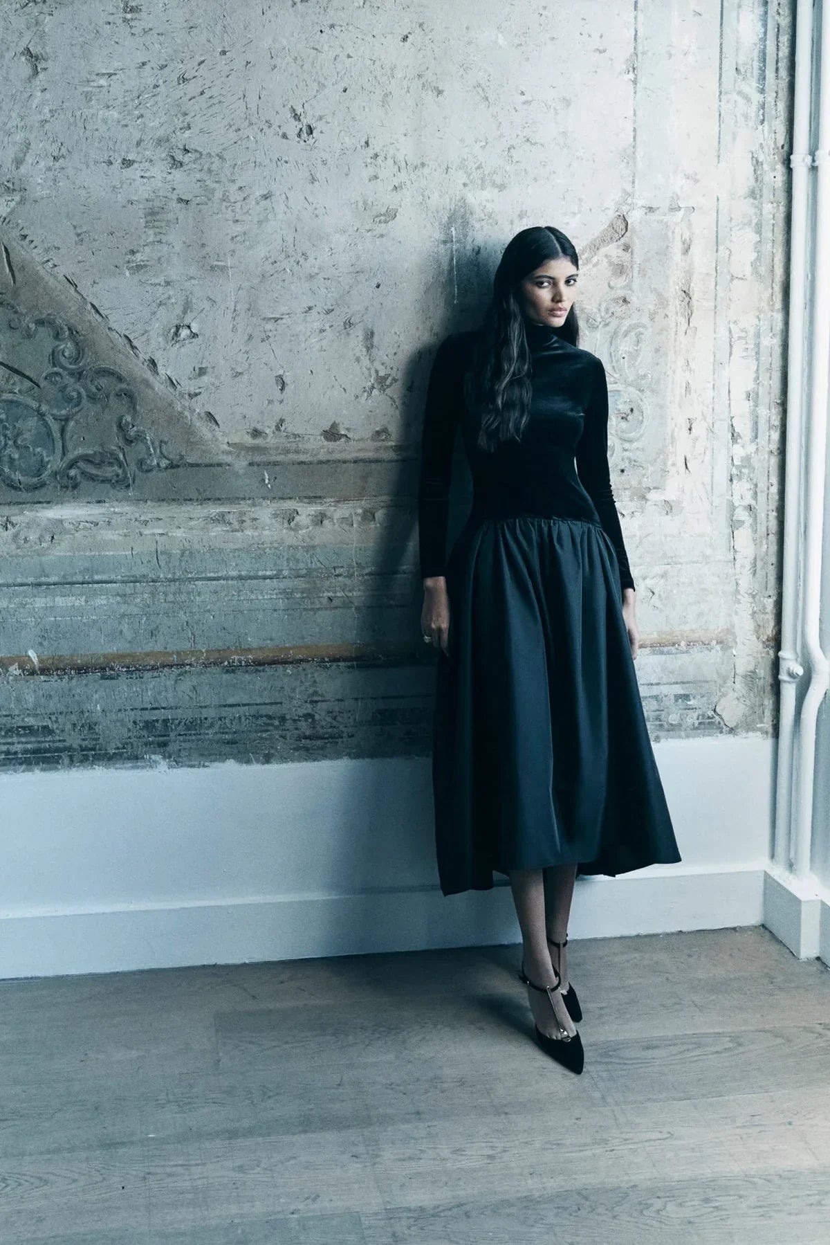 Marta® | Long-Sleeved Midi Dress