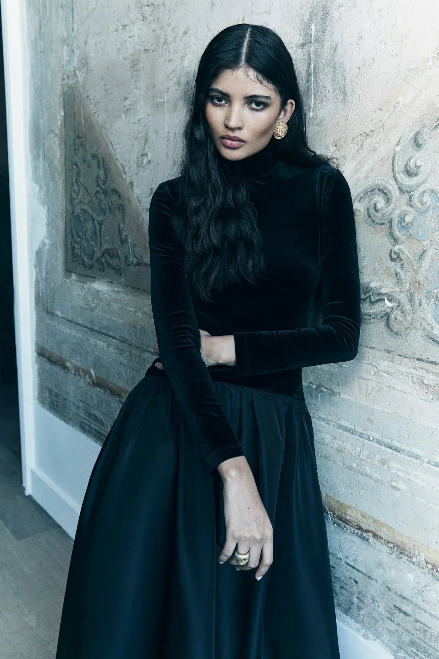 Marta® | Long-Sleeved Midi Dress