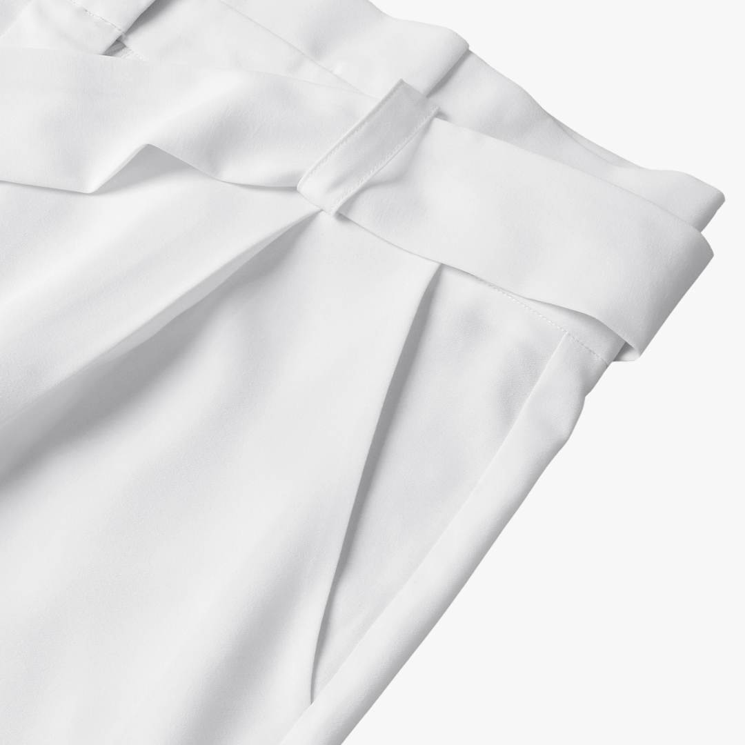 Andrea® | Wide women's trousers with tie belt