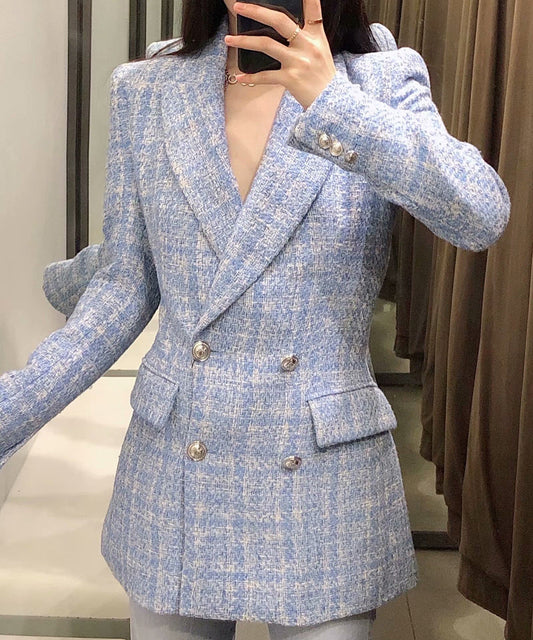 Renate | Women's double-breasted tweed coat