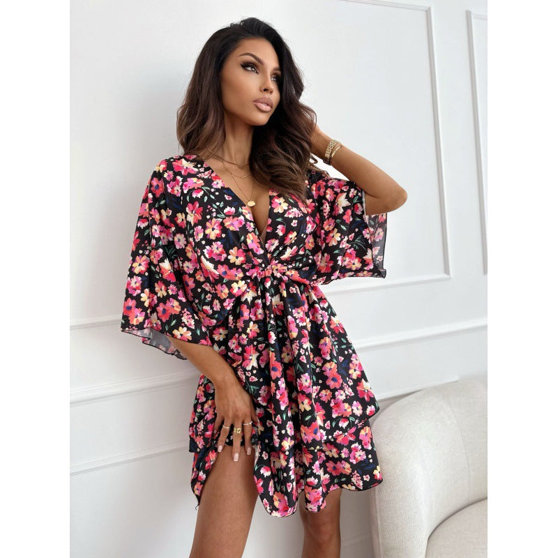 Greta® | Women'S Floral Wrap Dress
