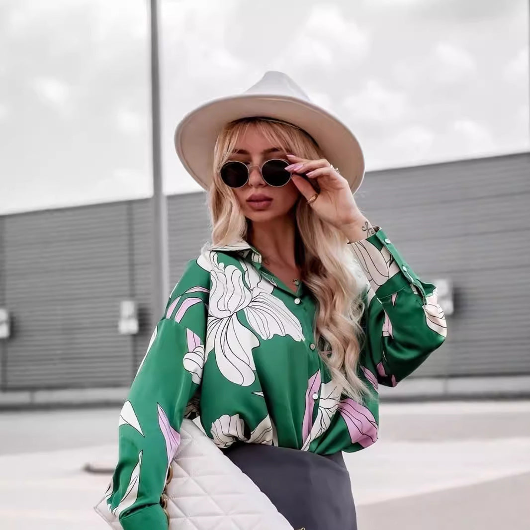 Elvira® | Women'S Blouse With Floral Design And Loose Fit