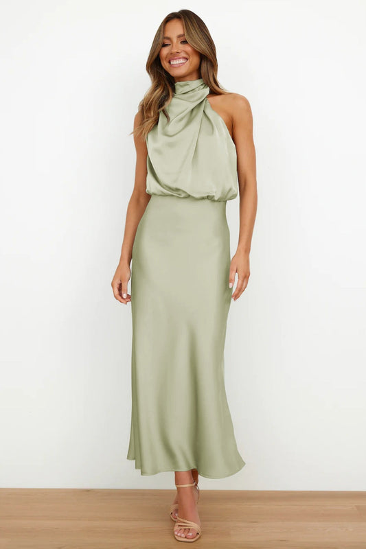 Laura® | Maxi Dress Light Green
