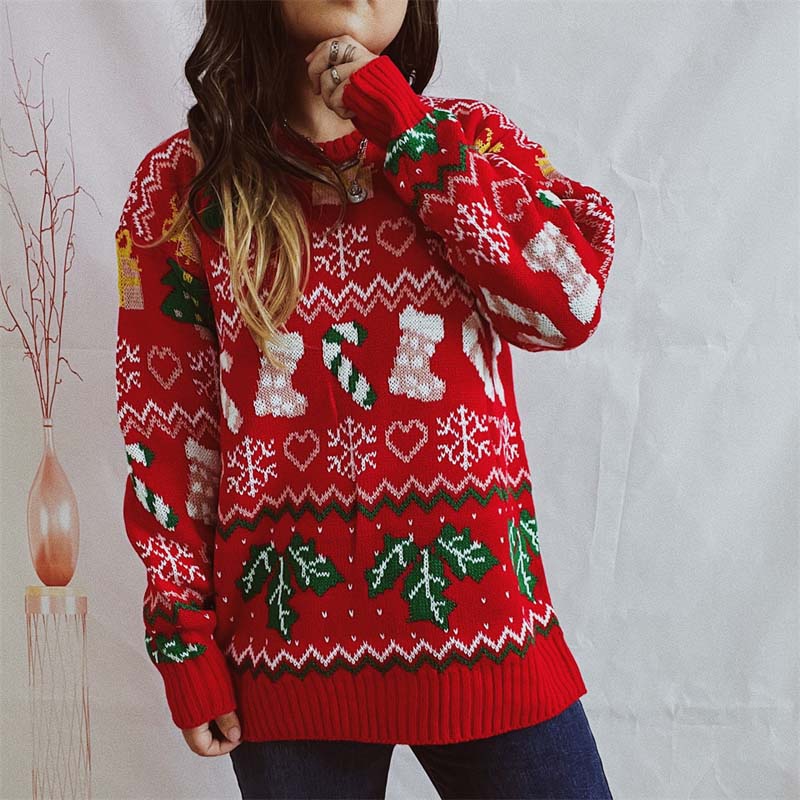 Antonella® | Pull de Noël decontracté and jersey