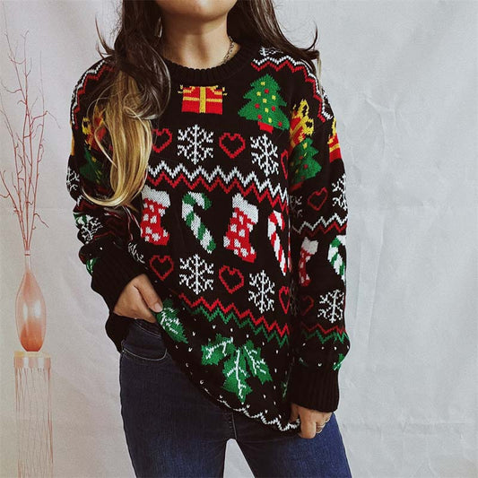 Antonella® | Pull de Noël decontracté and jersey